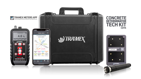 CDTK - Tramex Concrete Determinator Tech Kit
