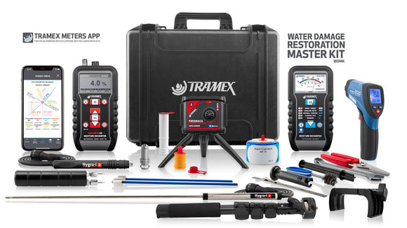 Tramex Water Damage Restoration Master Kit - WDMK